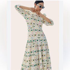 STELLA NOVA Jennie Dress in Light Fractures